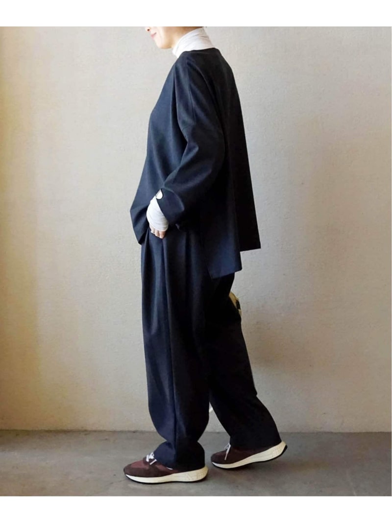 楽天市場】ミルドツイル ボートネックブラウス journal standard luxe