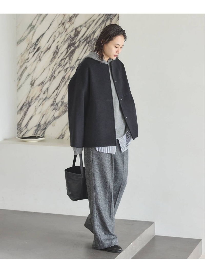 楽天市場】《追加4》スーパー140ビーバーノーカラーショートコート