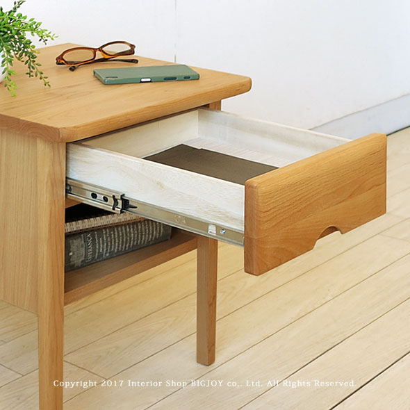 楽天市場】ナイトチェスト ナイトテーブル サイドテーブル アルダー材