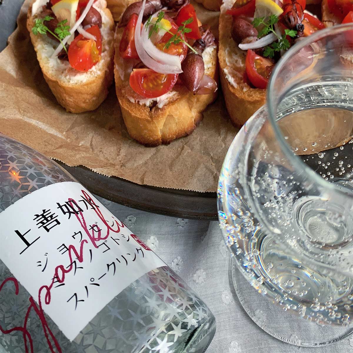 楽天市場】白瀧酒造 上善如水 スパークリング 360ml 酒 上善水の如し