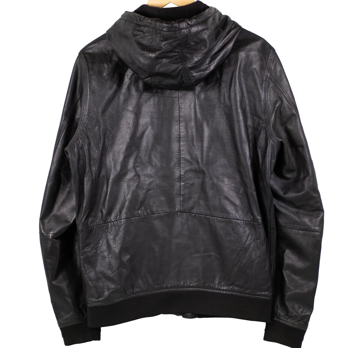 楽天市場】【DIESEL】ディーゼル レザー フーディジャケット 本革