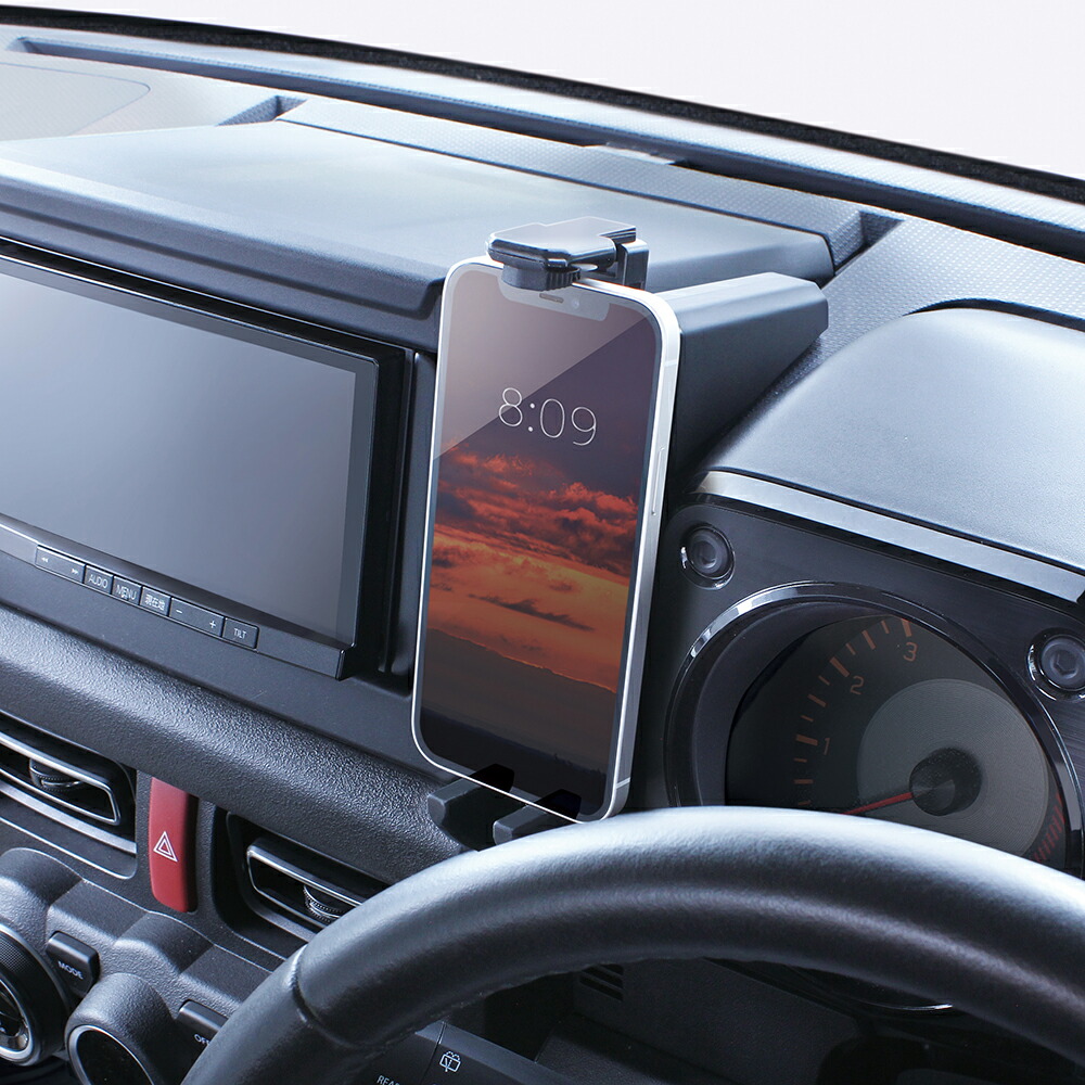 楽天市場】ジムニー スマートフォンホルダー 槌屋ヤック製 JB64 JB74