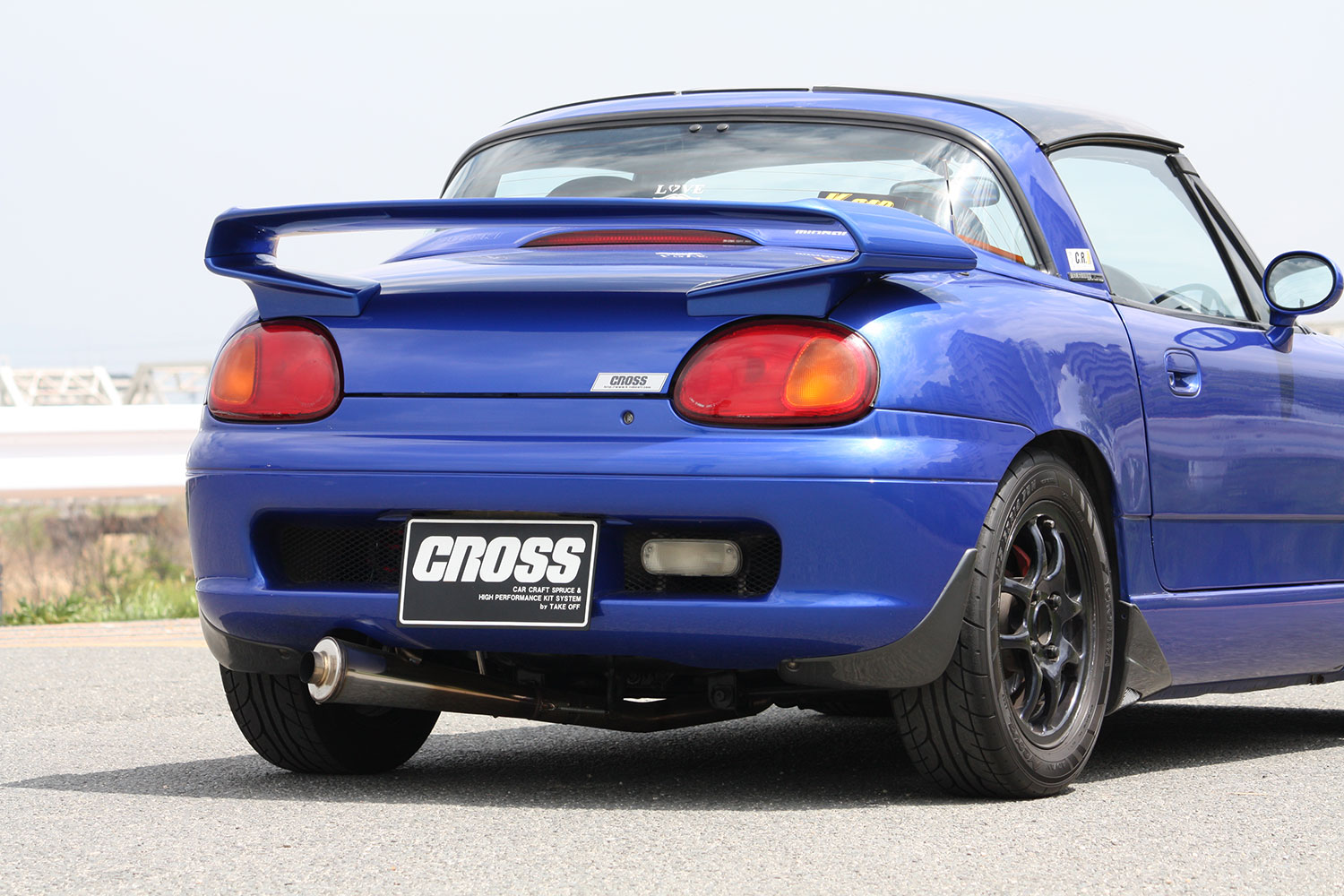 楽天市場】[テイクオフ]CROSS カプチーノExリアウイング FRP製 EA11R