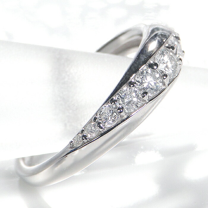 楽天市場】Pt900【0.50ct】ダイヤモンド エタニティ リング【送料無料