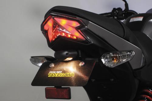 楽天市場】☆ 武川 LEDテールランプキット(スモークレンズ) Z125 PRO