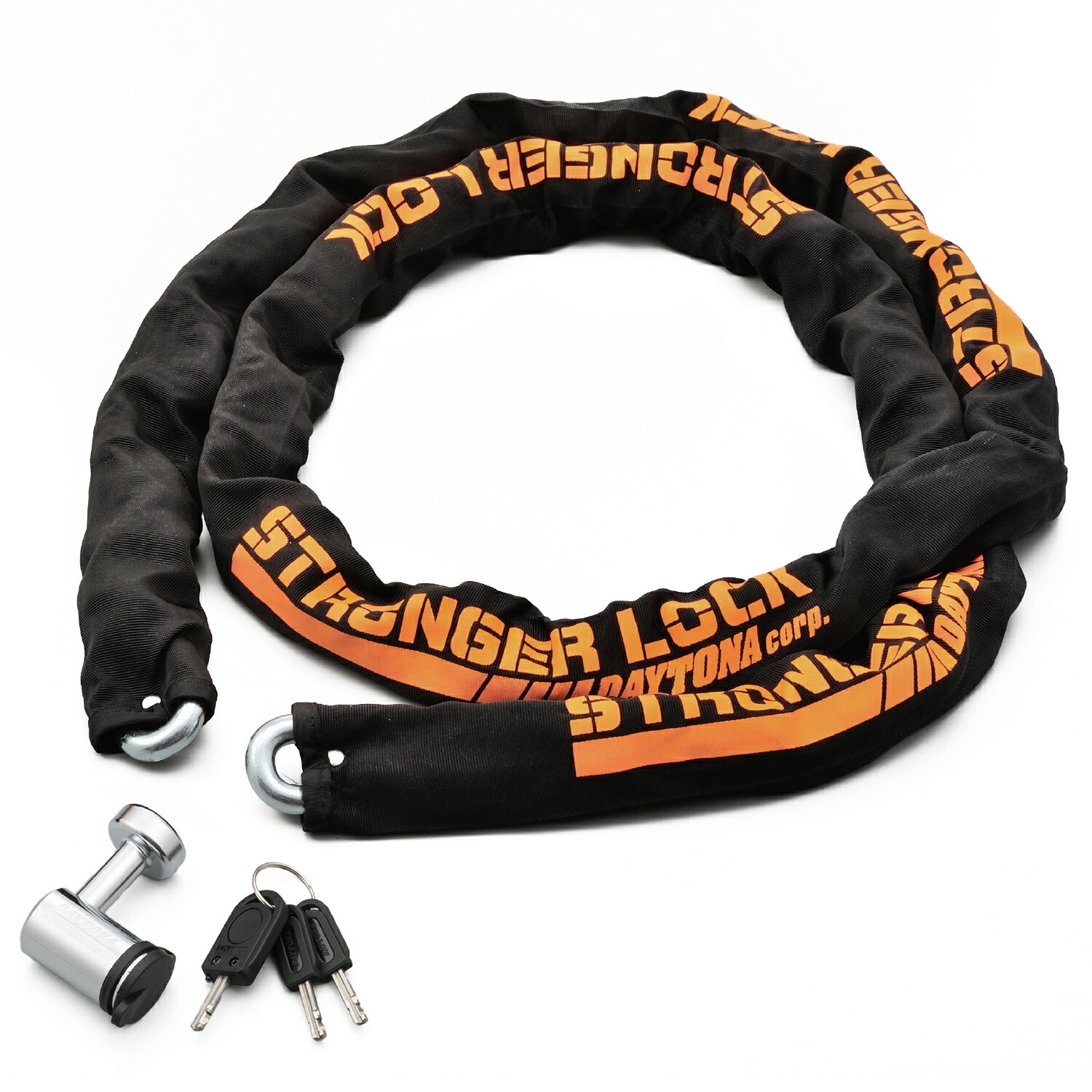 楽天市場】☆ 31237 デイトナ ストロンガーチェーンロック バイク