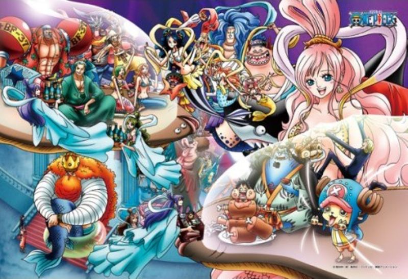 楽天市場】108ラージピースジグソーパズル ワンピース 宴の仕切り直し