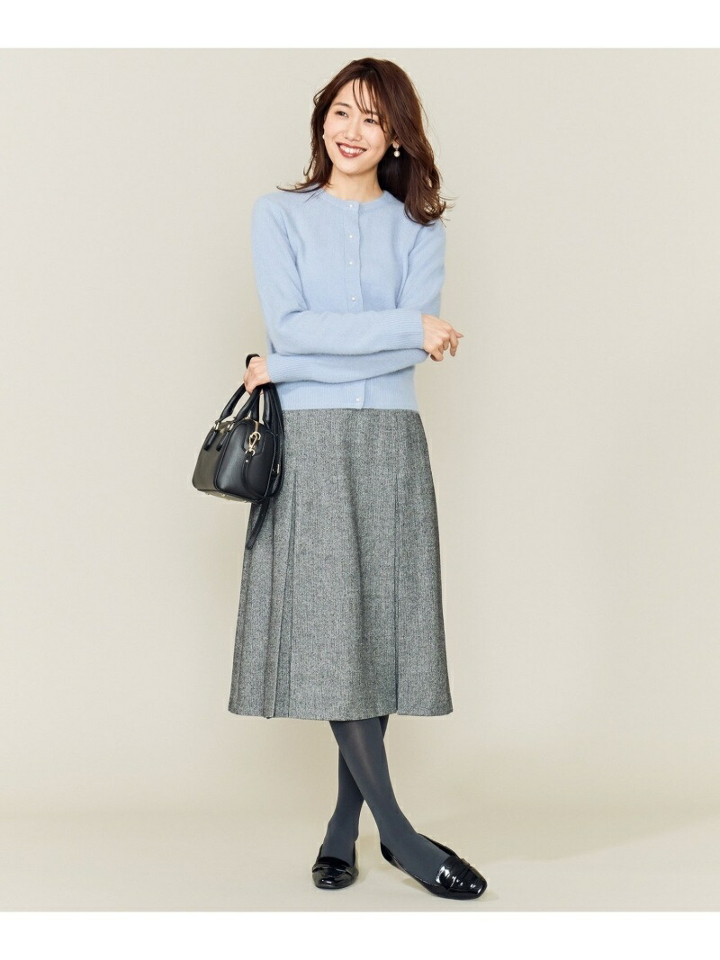 楽天市場】【SALE／50%OFF】カラーラクーンニットカーディガン 組曲