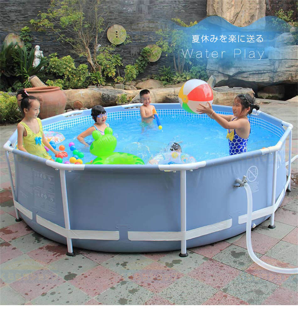 楽天市場】INTEX インテックス Rectangular Frame Pool レクタングラ