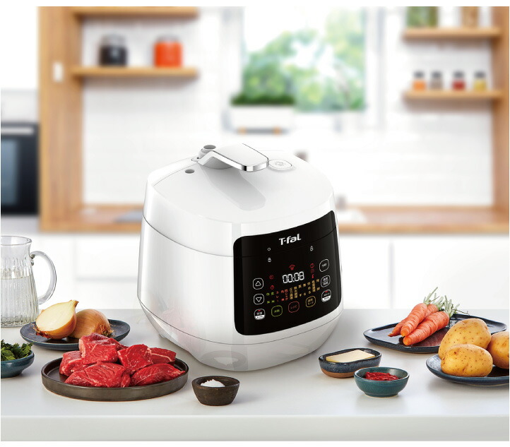 楽天市場】ティファール ラクラ・クッカー コンパクト電気圧力鍋