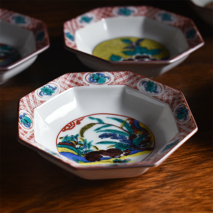 楽天市場】九谷焼 豆皿 セット（ 径 10cm ） 時代絵（ 和食器 小皿