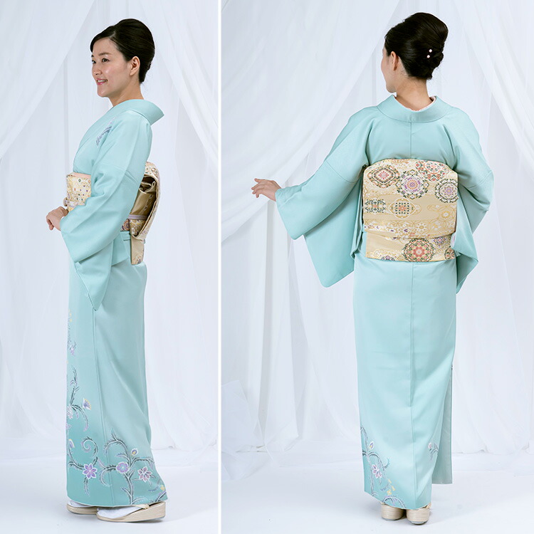 楽天市場】【レンタル】訪問着セット 付下げ 東レシルック 155cm