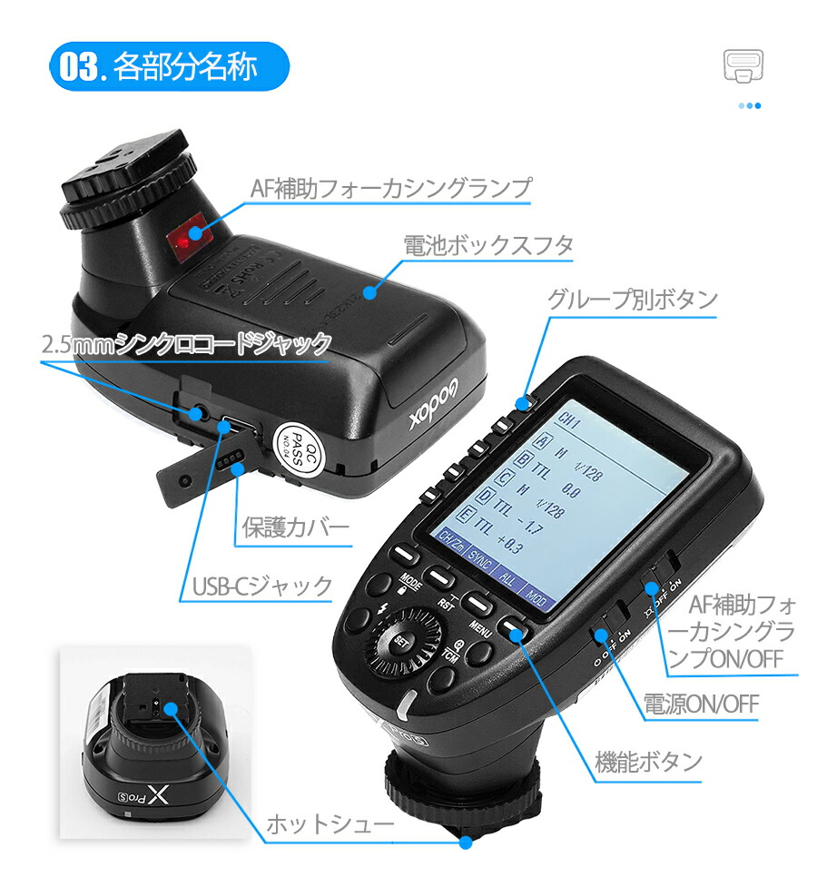 楽天市場】【日本正規代理店】 Godox XPro-S ソニー用 ワイヤレス