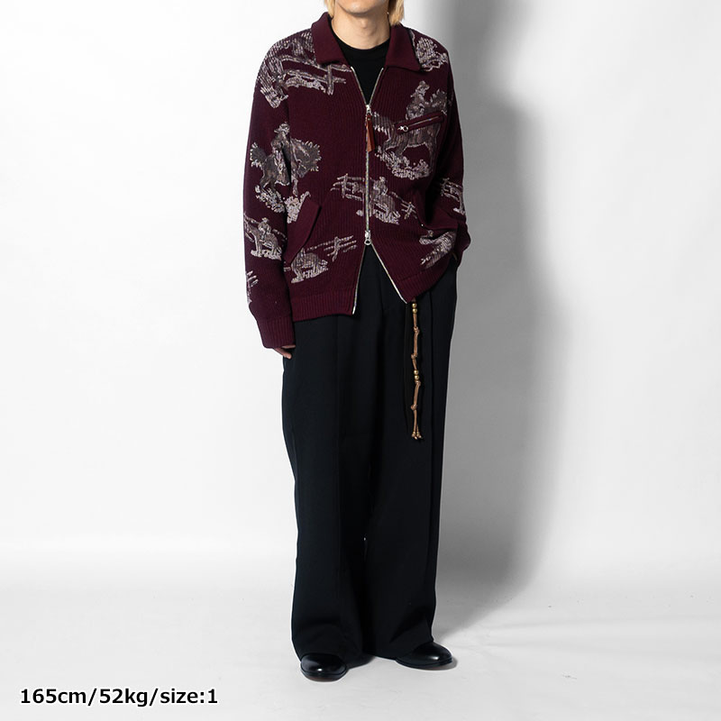 楽天市場】KOOI コーイ ニットジャケット トップス メンズ/レディース