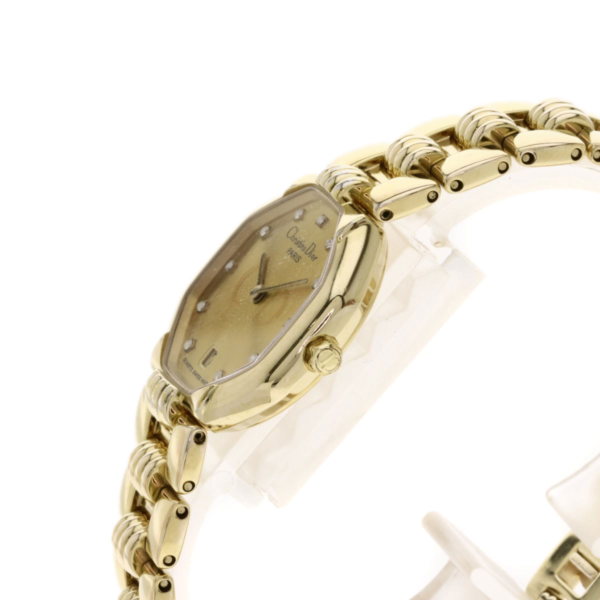 楽天市場】クリスチャンディオール D48-153 腕時計 GP/GP レディース