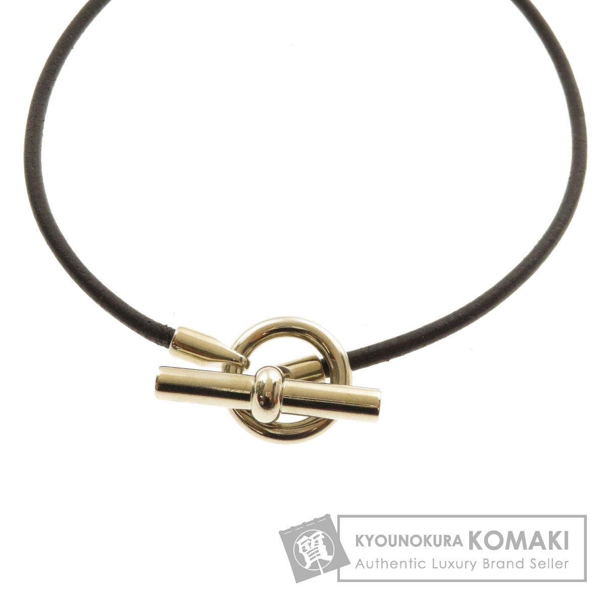 楽天市場】エルメス グレナン チョーカー ネックレス 金属製/レザー