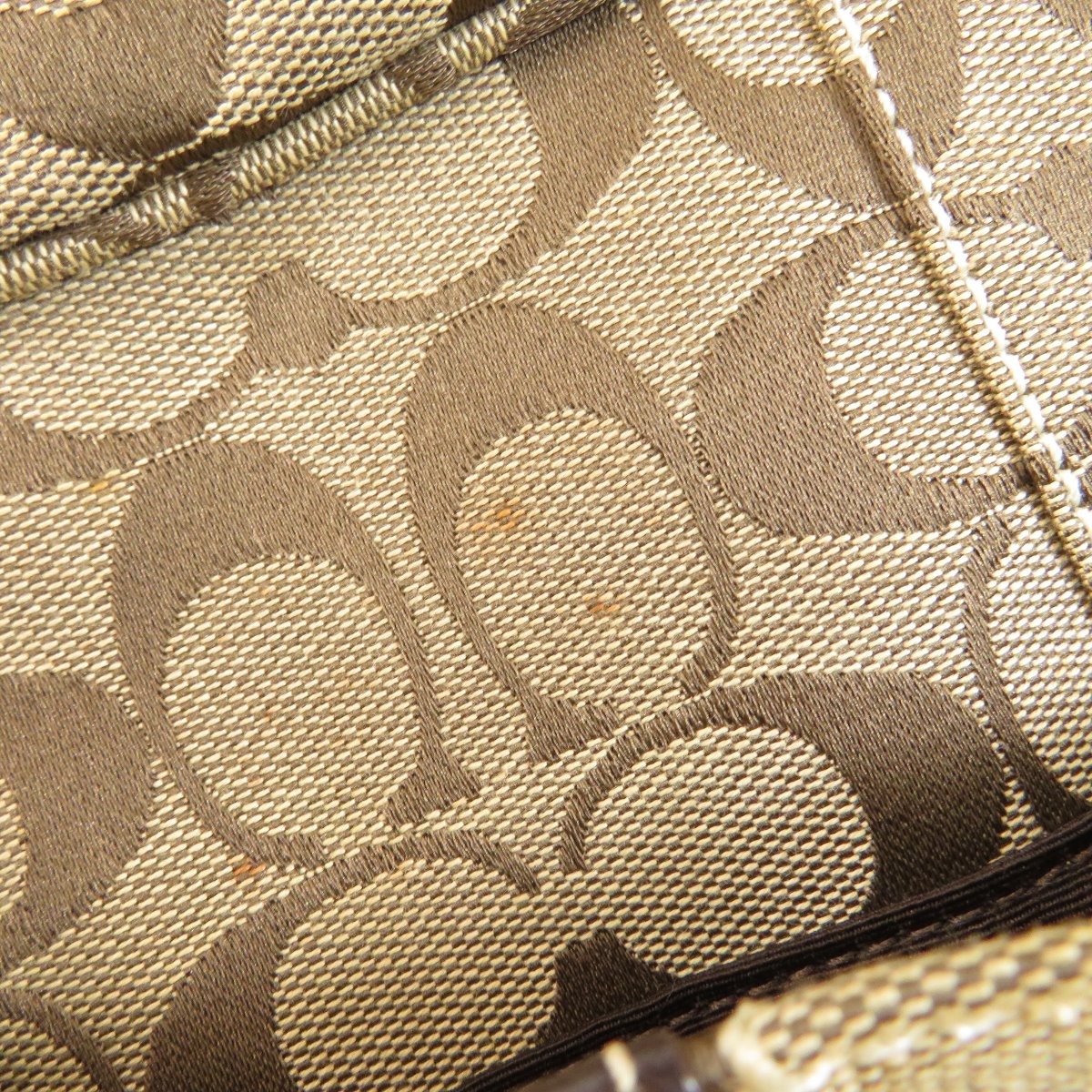 楽天市場】コーチ 10605 シグネチャー トートバッグ キャンバス/レザー