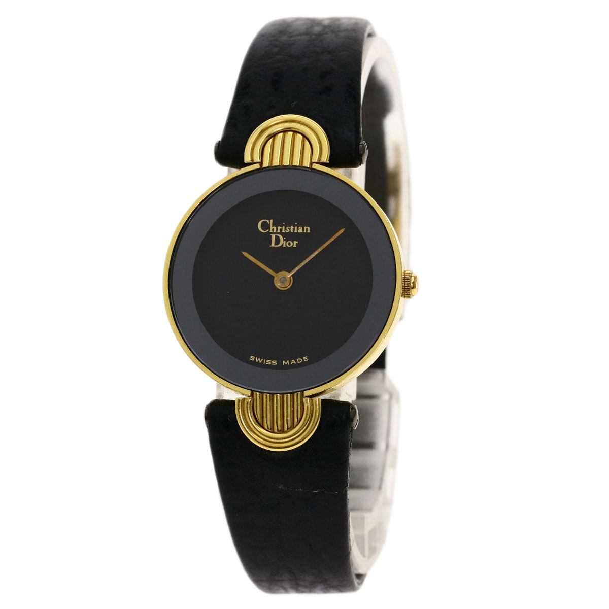 楽天市場】クリスチャンディオール ブラックムーン 腕時計 GP/革