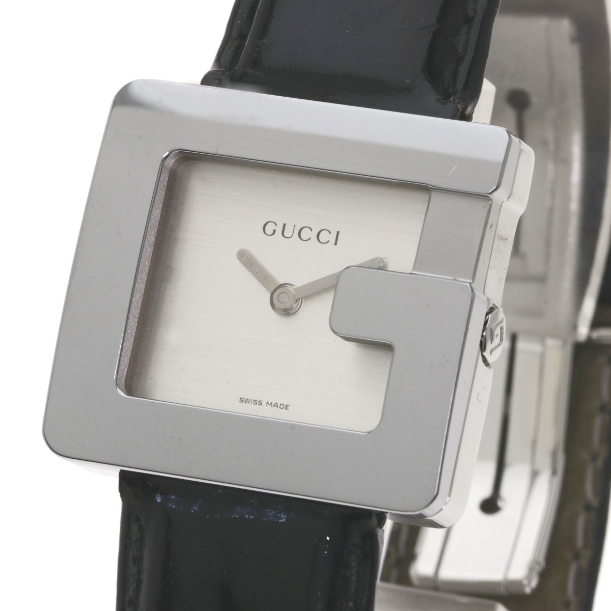 楽天市場】グッチ 3600J Gロゴ スクエアフェイス 腕時計 ステンレス