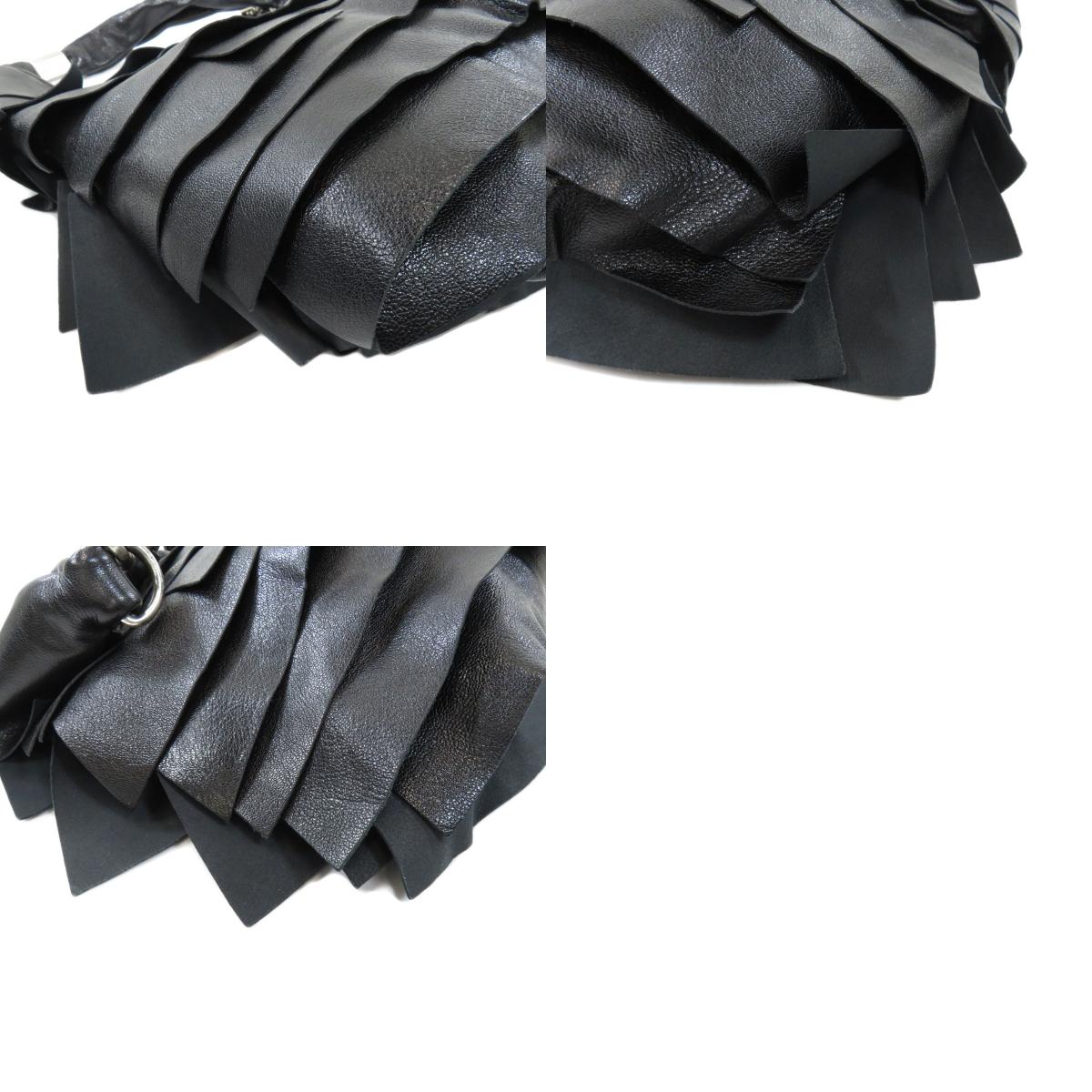 楽天市場】イヴ・サンローラン フリル ショルダーバッグ レザー