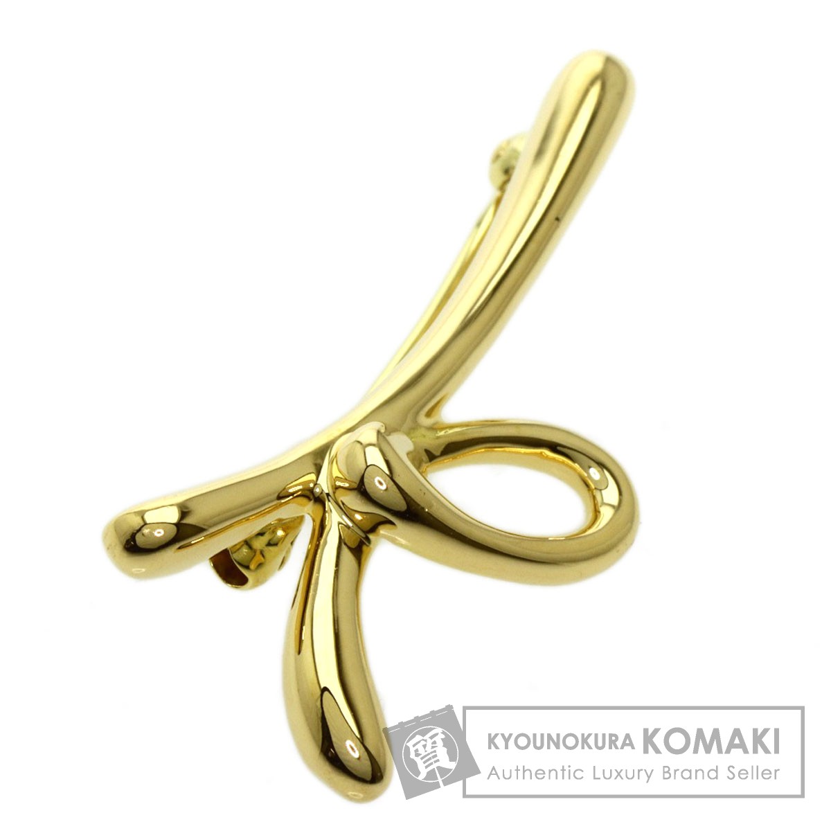 楽天市場】ティファニー イニシャル K ブローチ K18イエローゴールド