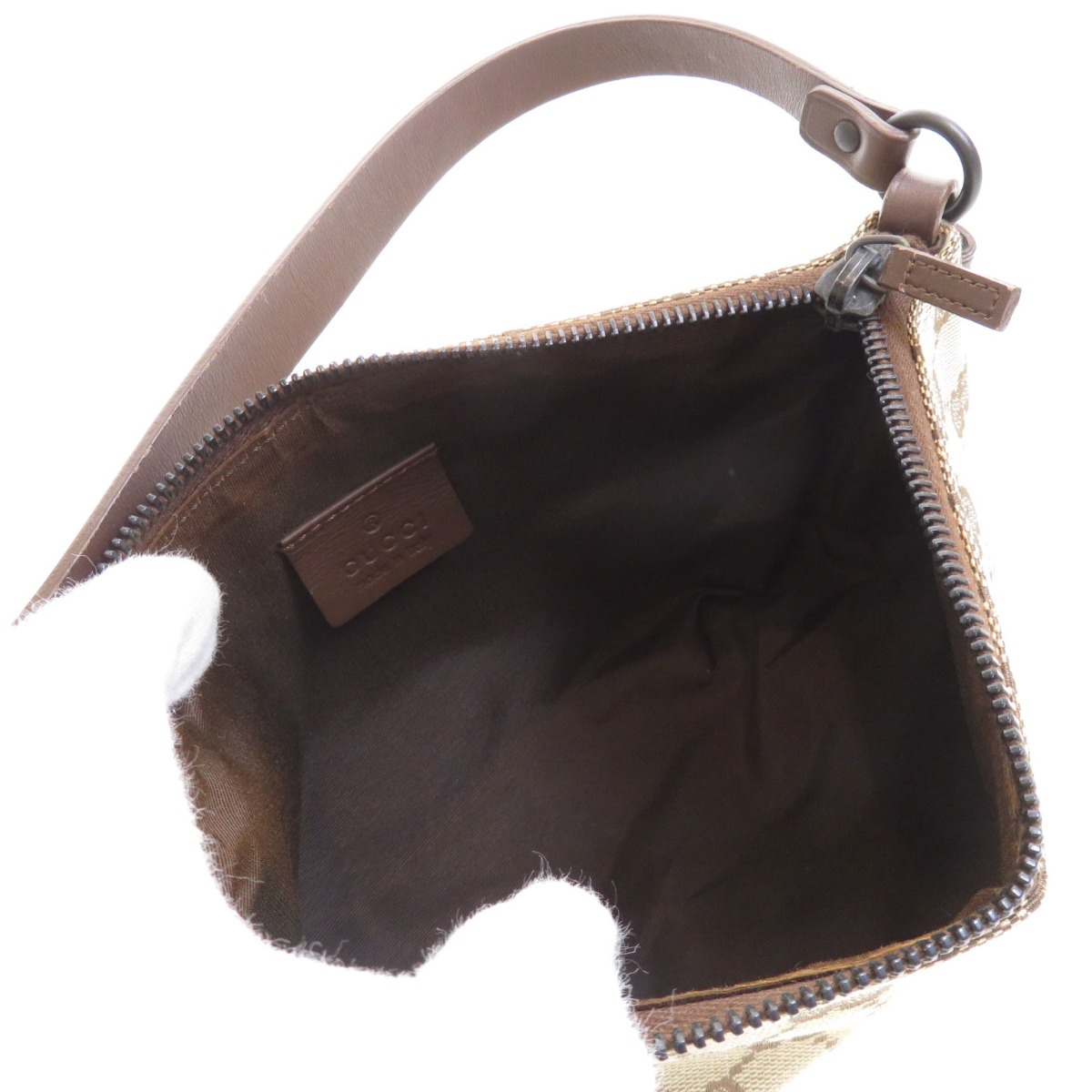 楽天市場】グッチ 103399 GG アクセサリーポーチ キャンバス/レザー