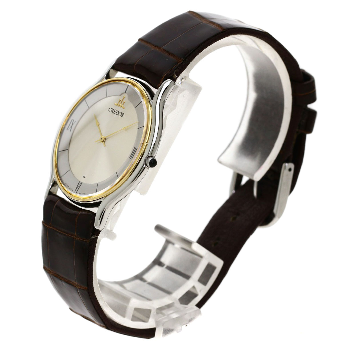 楽天市場】セイコー 5A74-0020 クレドール 腕時計 ステンレススチール