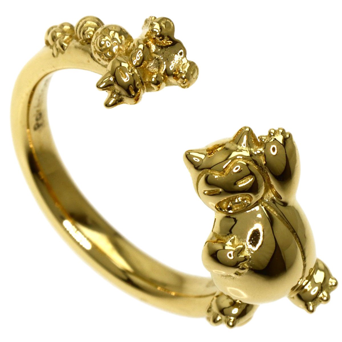 楽天市場】ポケットモンスター ポケモン ゴンベ カビゴン リング・指輪