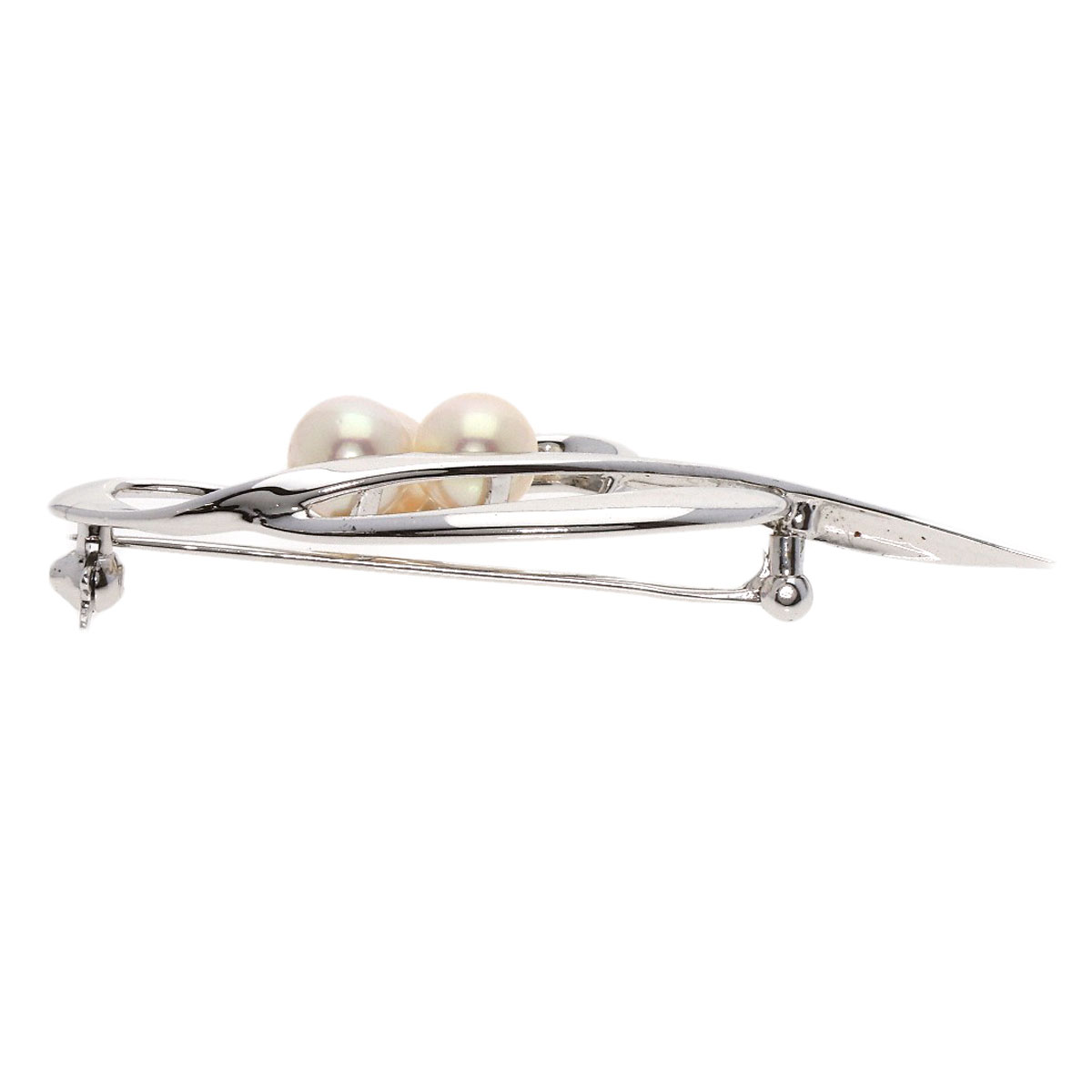 楽天市場】ミキモト パール 真珠 ブローチ シルバー レディース 【中古