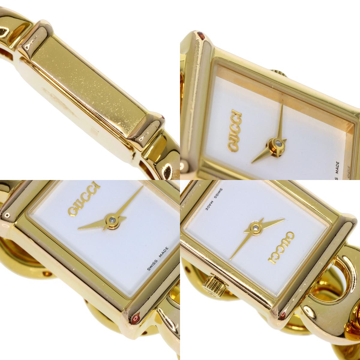 楽天市場】グッチ 1800L スクエアフェイス 腕時計 GP/GP レディース