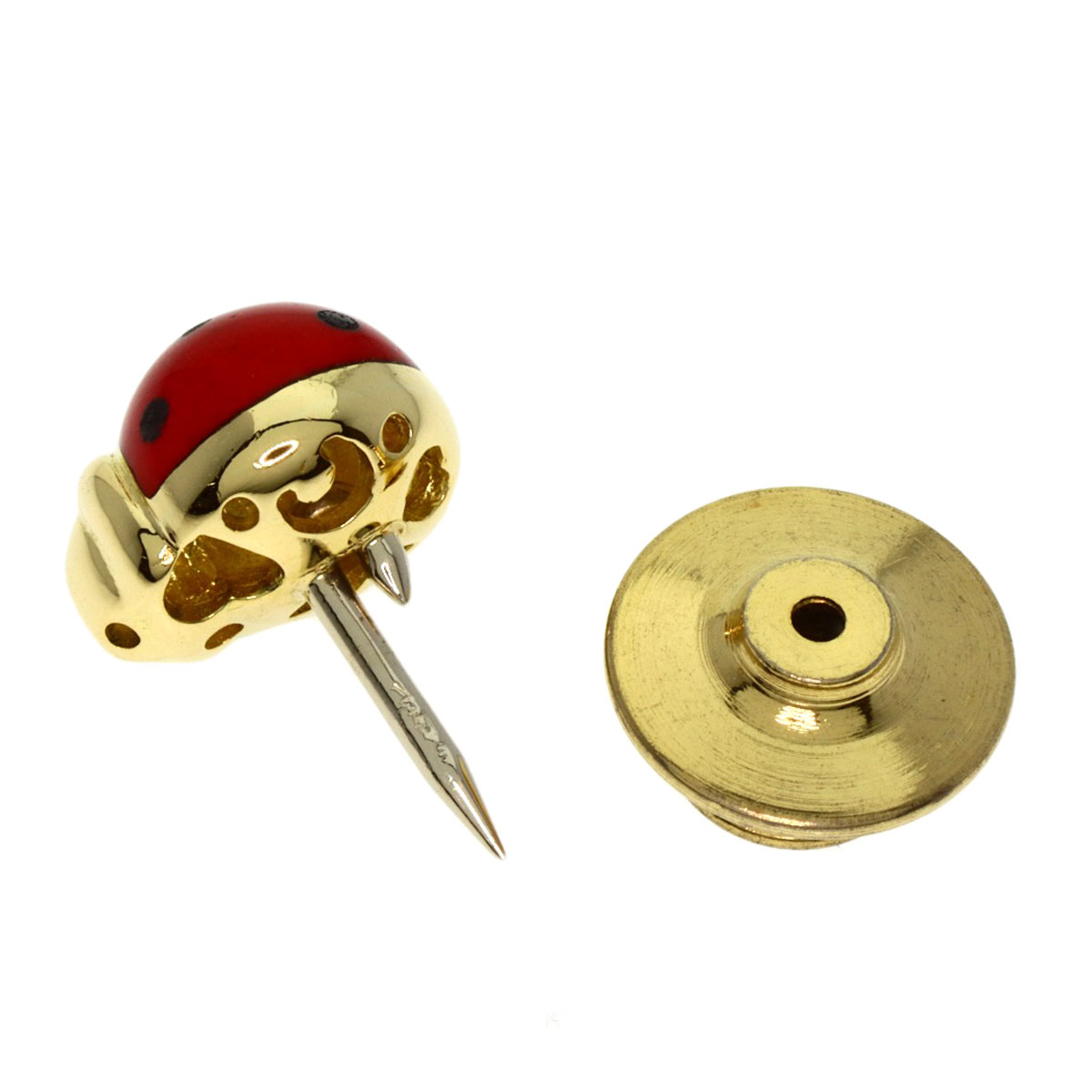 楽天市場】ポンテヴェキオ てんとう虫 エナメル ピンブローチ ブローチ