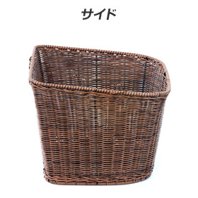 楽天市場】籐風角型バスケットPALMY TP-305D 籐風オシャレスチール