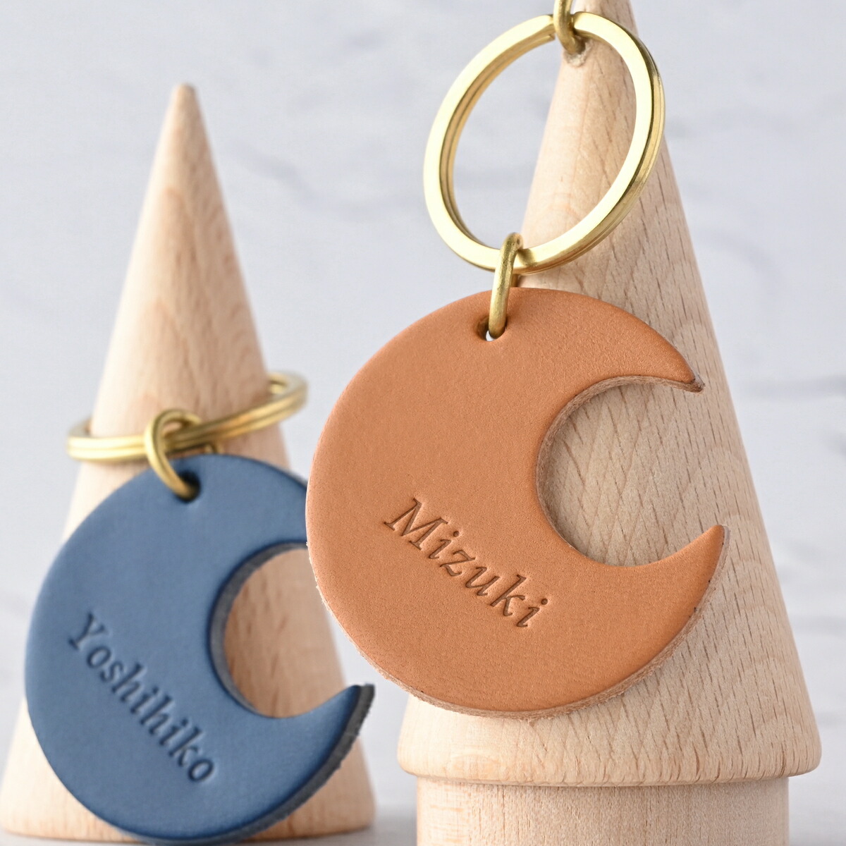 楽天市場】1行名入れ 三日月 ハーフムーン 名入れ 名前入り お名前