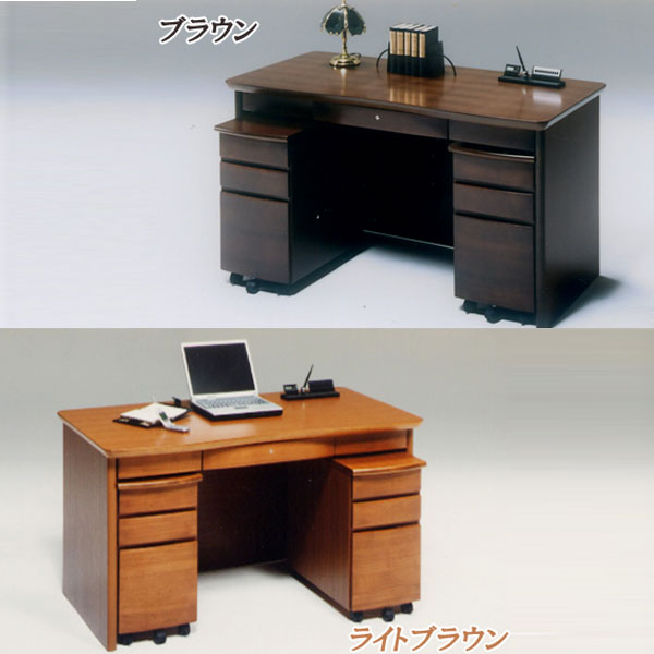 楽天市場】135 書斎デスク デスク 無垢 役員室デスク 国産 高級机 無垢