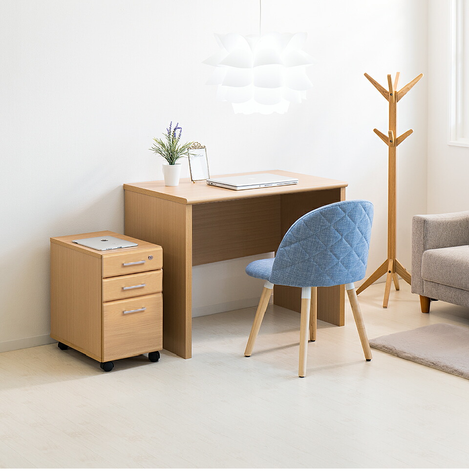 楽天市場】パーソナルデスク 2点セット 幅90cm デスク カギ付き 机 鍵