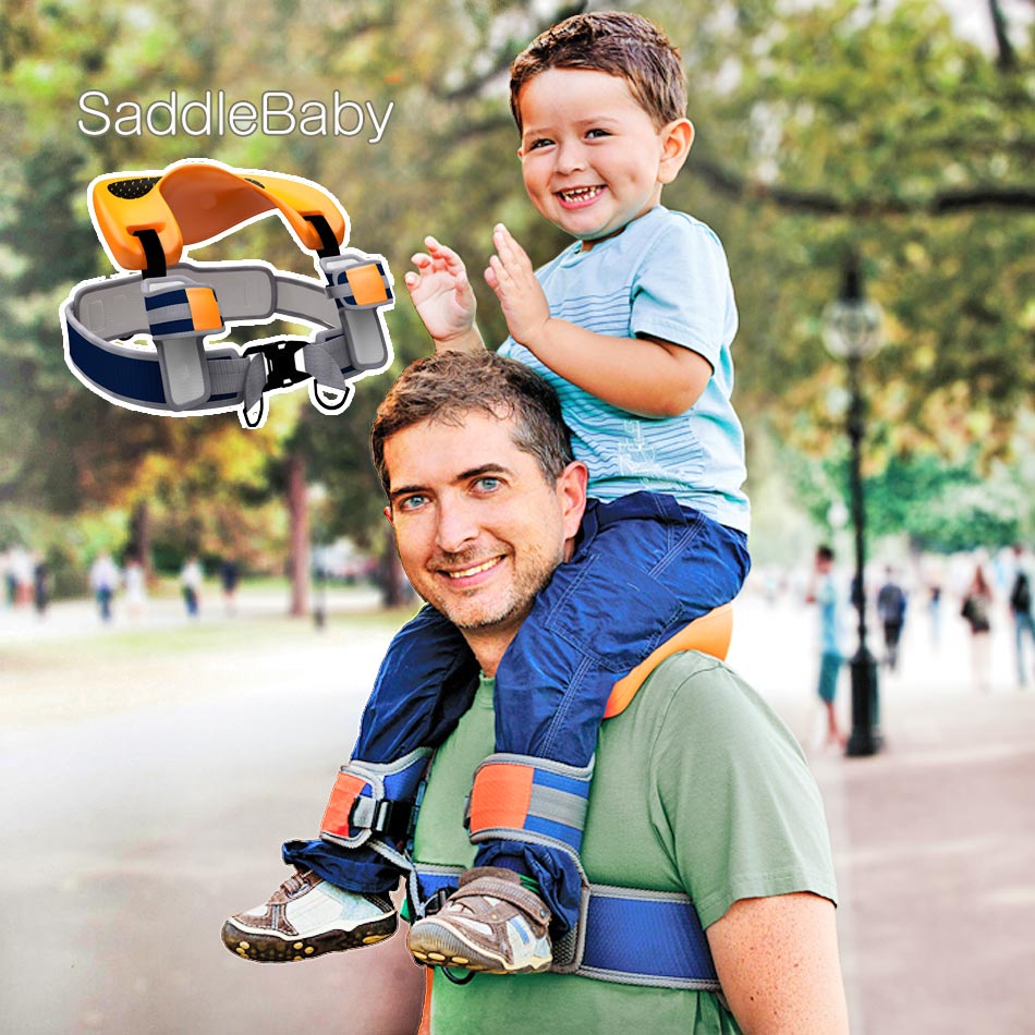 楽天市場】サドルベビー 送料無料 正規品 ベビー用品の肩車キャリー