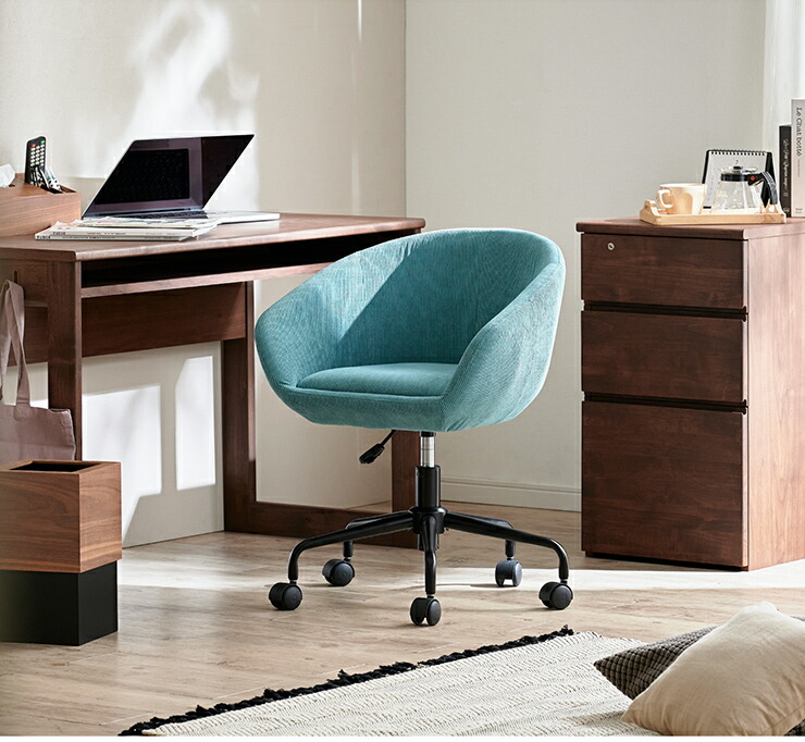 楽天市場】【ポイント5倍!25日限定】 デスクチェア キャスター付き