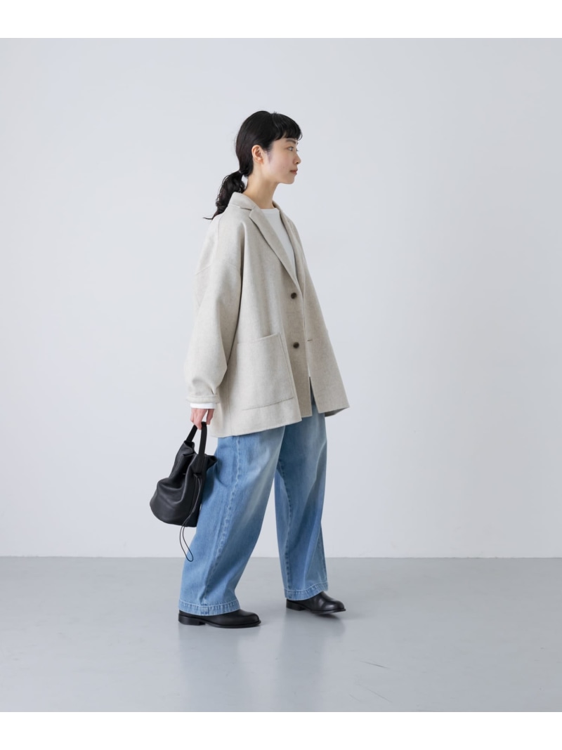 楽天市場】ウールテーラードショートコート かぐれ カグレ ジャケット