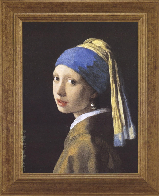 楽天市場】フェルメール 絵画 真珠の耳飾りの少女(青いターバンの少女