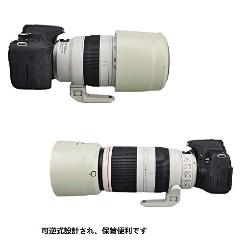 楽天市場】JJC 可逆式 レンズフード Canon ET-83D 互換 Canon EF 100