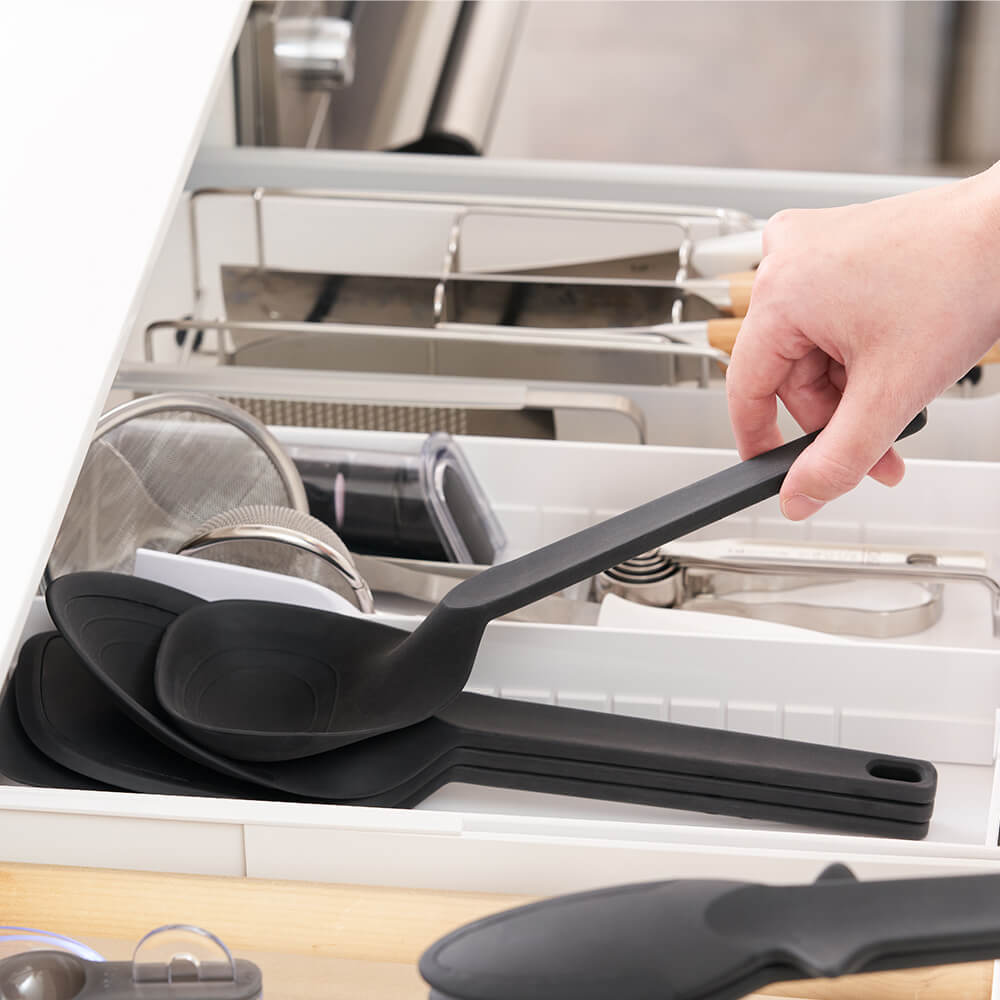 楽天市場】貝印 kasanaru キッチンツール 5本セット シリーコン製 お玉