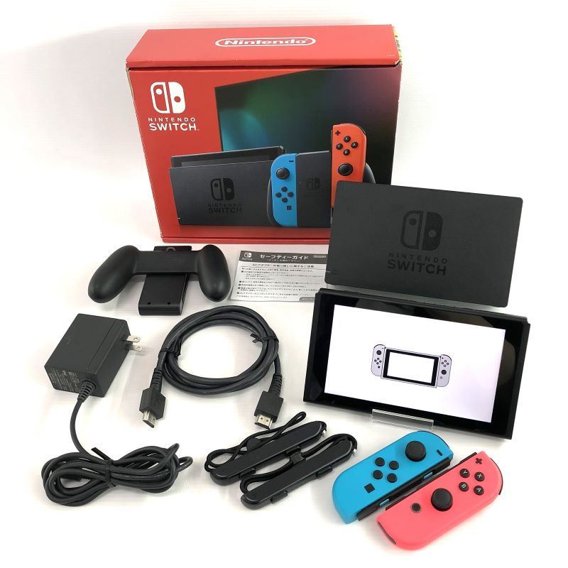 ほぼジャンク】Nintendo Switch 本体&ドック Nintendo Switch 赤/青