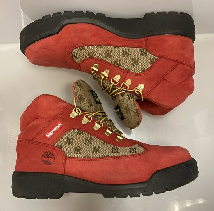 楽天市場】【中古】シュプリーム SUPREME Timberland NY YANKEES FIELD