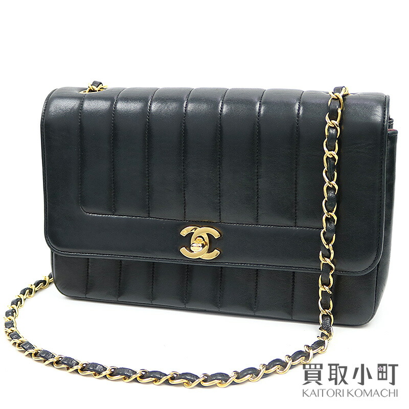 楽天市場】シャネル 【CHANEL】 チェーンショルダーバッグ ブラック