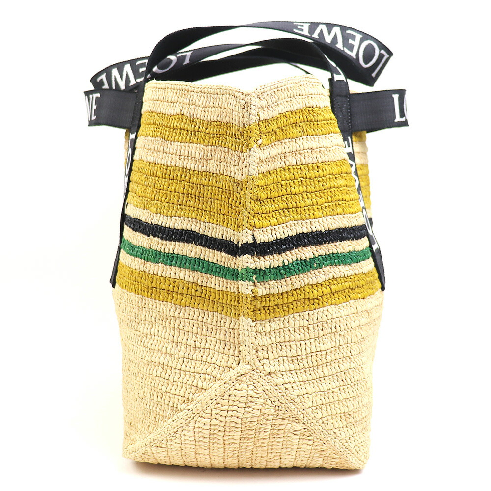 楽天市場】【美品】ロエベ【LOEWE】フォールドショッパー ラフィア