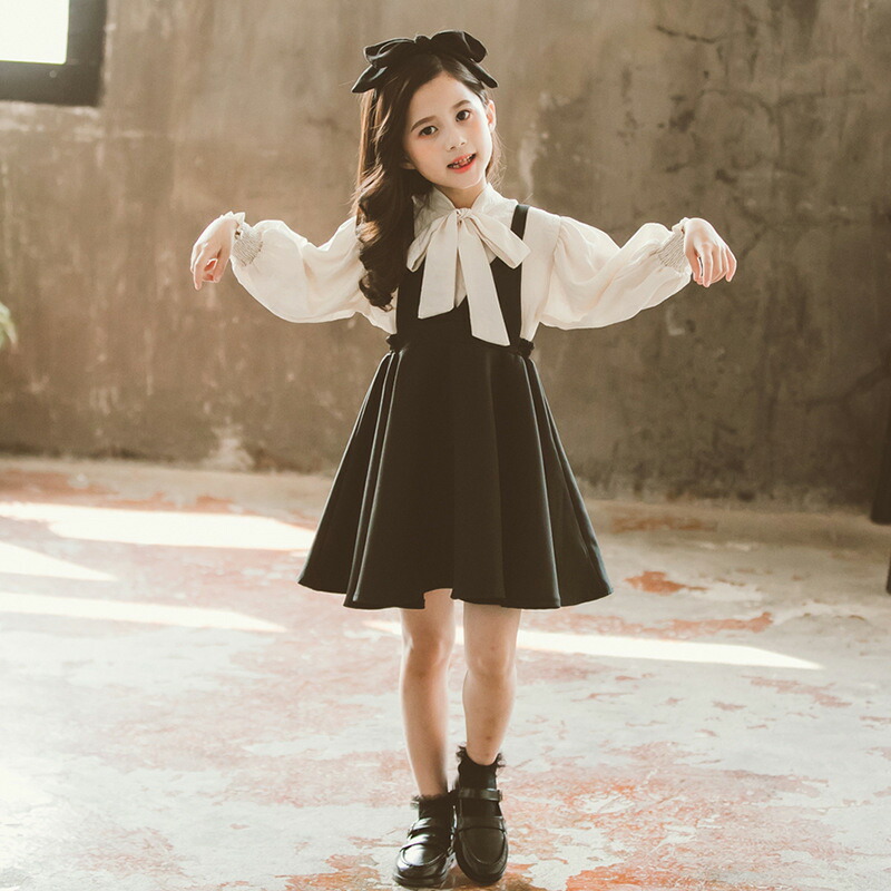 楽天市場】ワンピース 女の子 セットアップ キッズ ワンピース 長袖