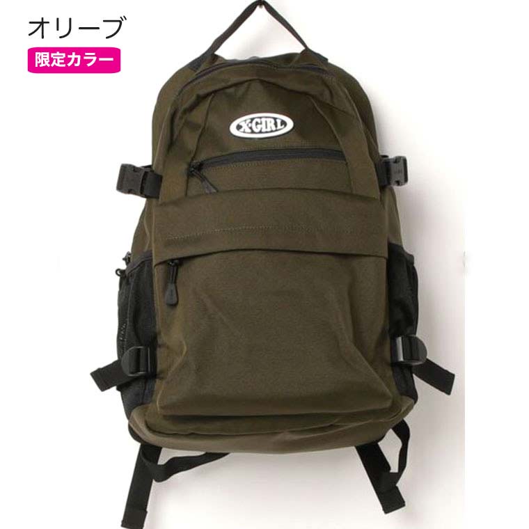 楽天市場】エックスガール リュック OVAL LOGO BACKPACK X-girl バック