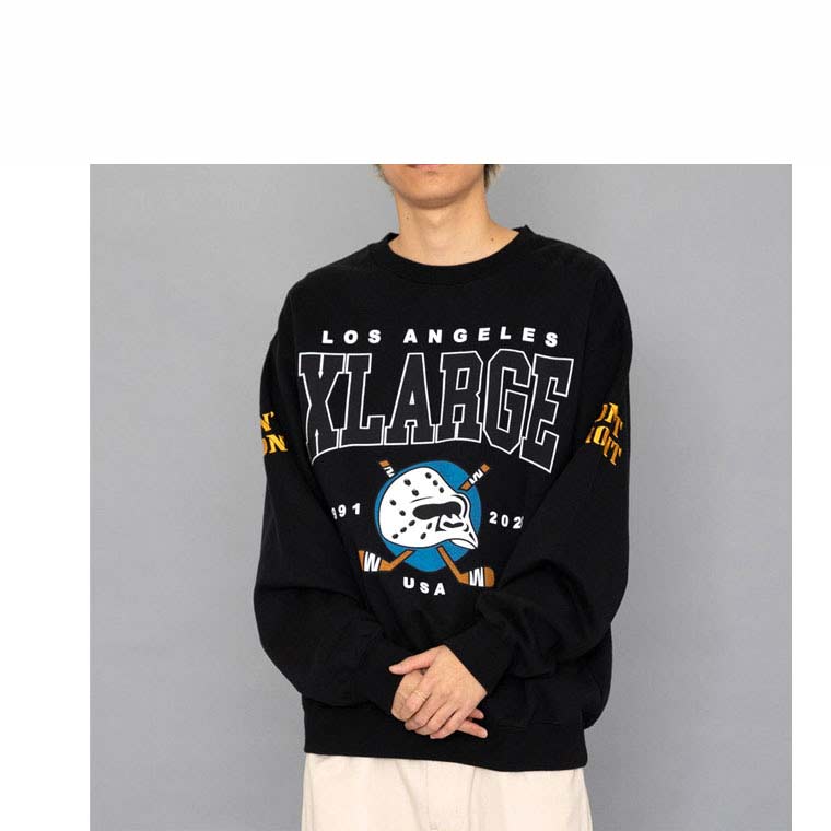 楽天市場】【40%OFF】XLARGE エクストララージ トレーナー HOCKEY