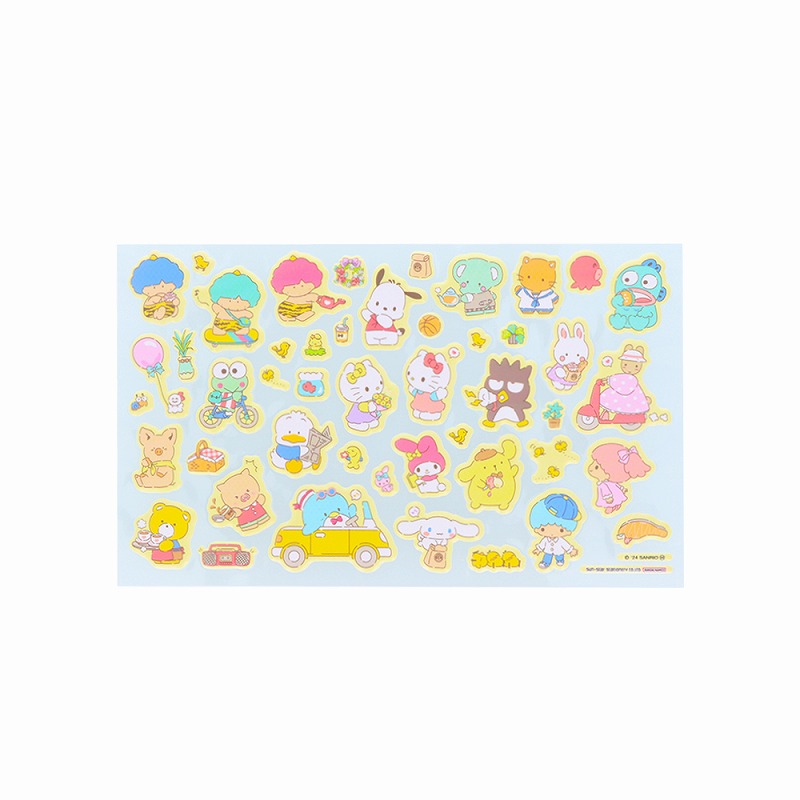 楽天市場】サンリオキャラクターズ[SANRIO]あそびシールバッグ（貼って