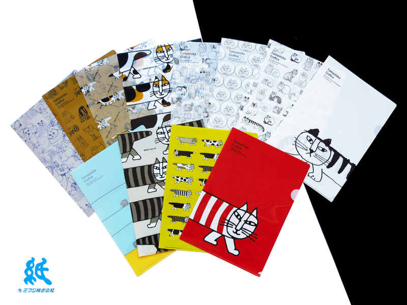 楽天市場】リサラーソンLisaLarson クリアファイルクリアホルダー A4